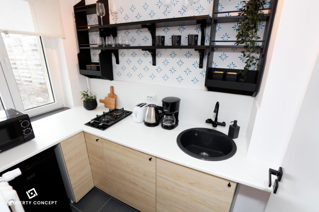 Chic Scandinavian Style Studio Apartment Bucureşti Exterior foto